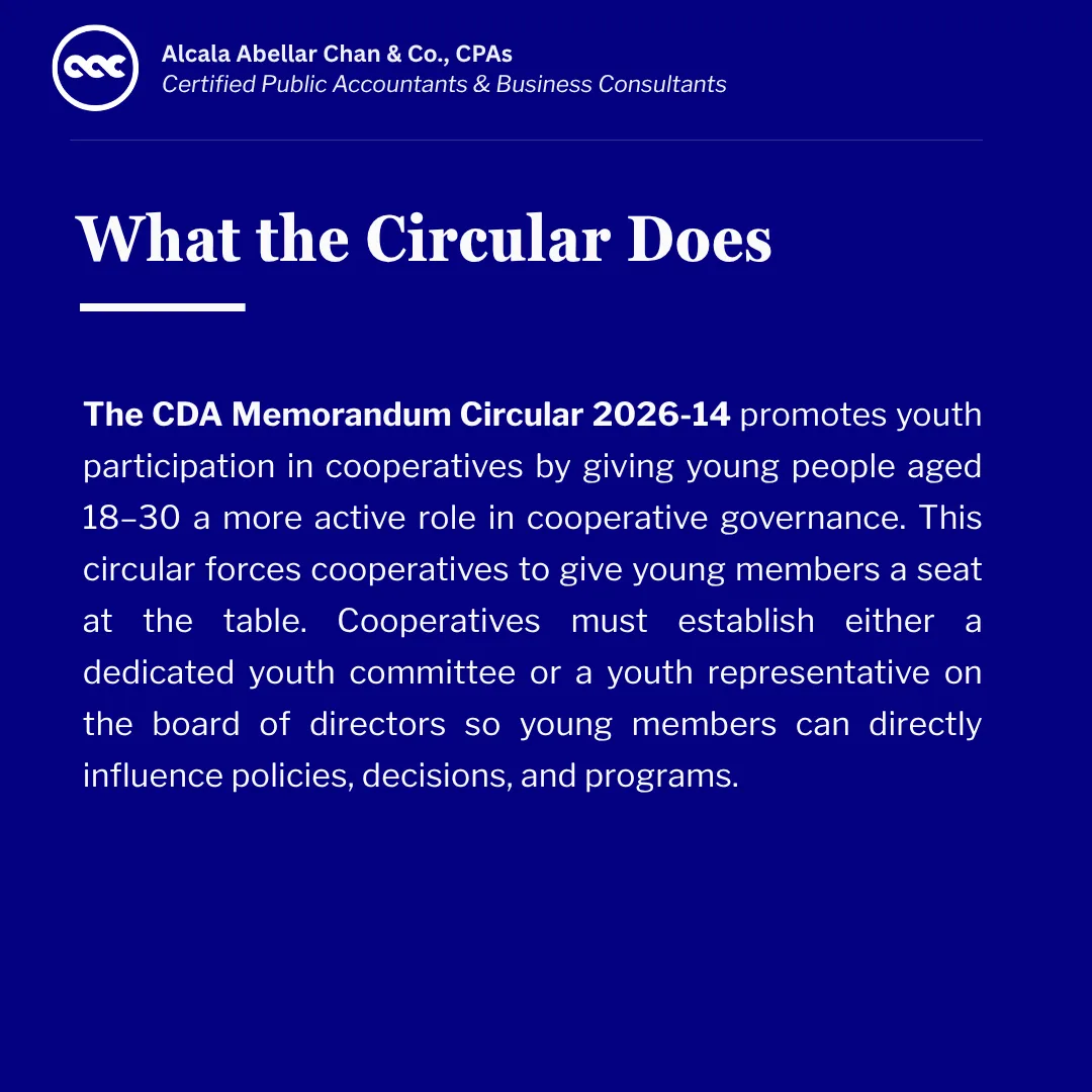 CDA MC No. 2026-14 — card 2 of 6.