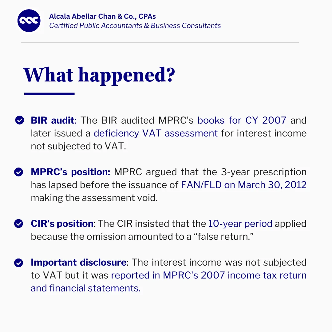 SC Abandons Aznar v. CTA in the Case of Mcdonald's Philippines Realty Corporation v. CTA — card 2 of 7.